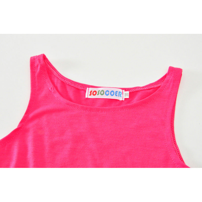 Sleeveless Sling Stitching