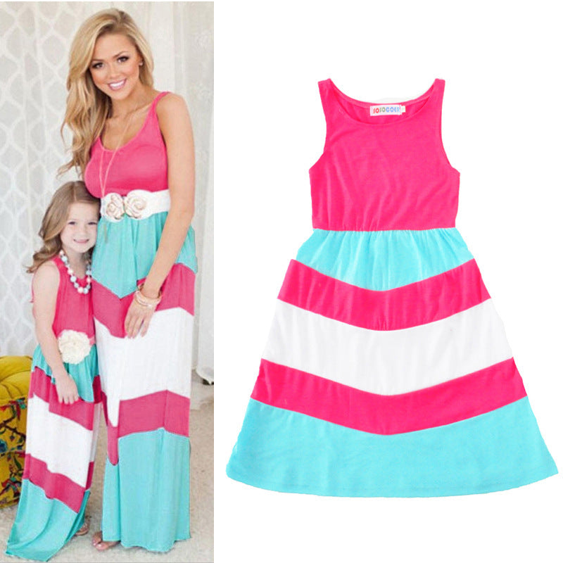 Sleeveless Sling Stitching