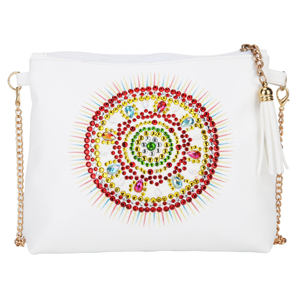 Creative DIY Diamond Painting Large Capacity Coin Purse Handbag