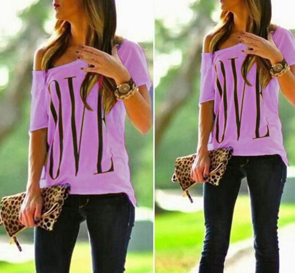 Round Neck Strapless Casual Short Sleeve