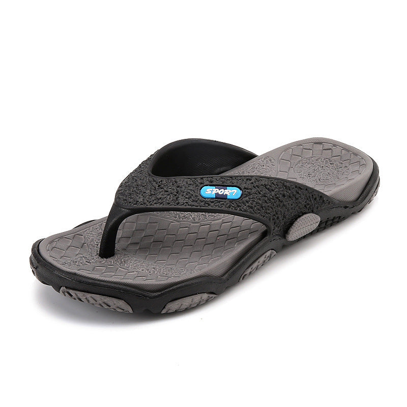 Summer Non-Slip Pinch Sandals and Slippers Summer Personality Flip-Flops Men's Beach Sandals and Slippers Men