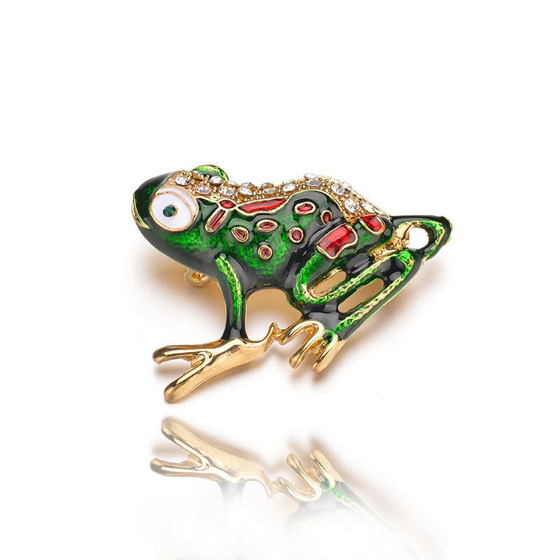 Vintage Frog Brooch