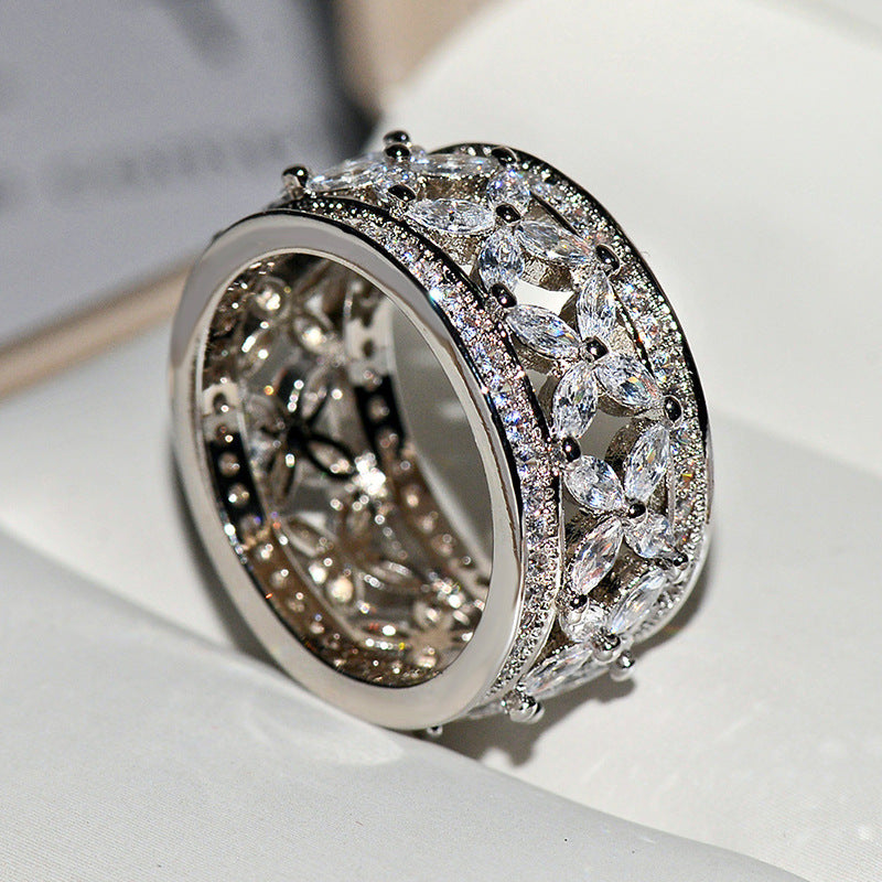 Luxury Full Zircon Ring