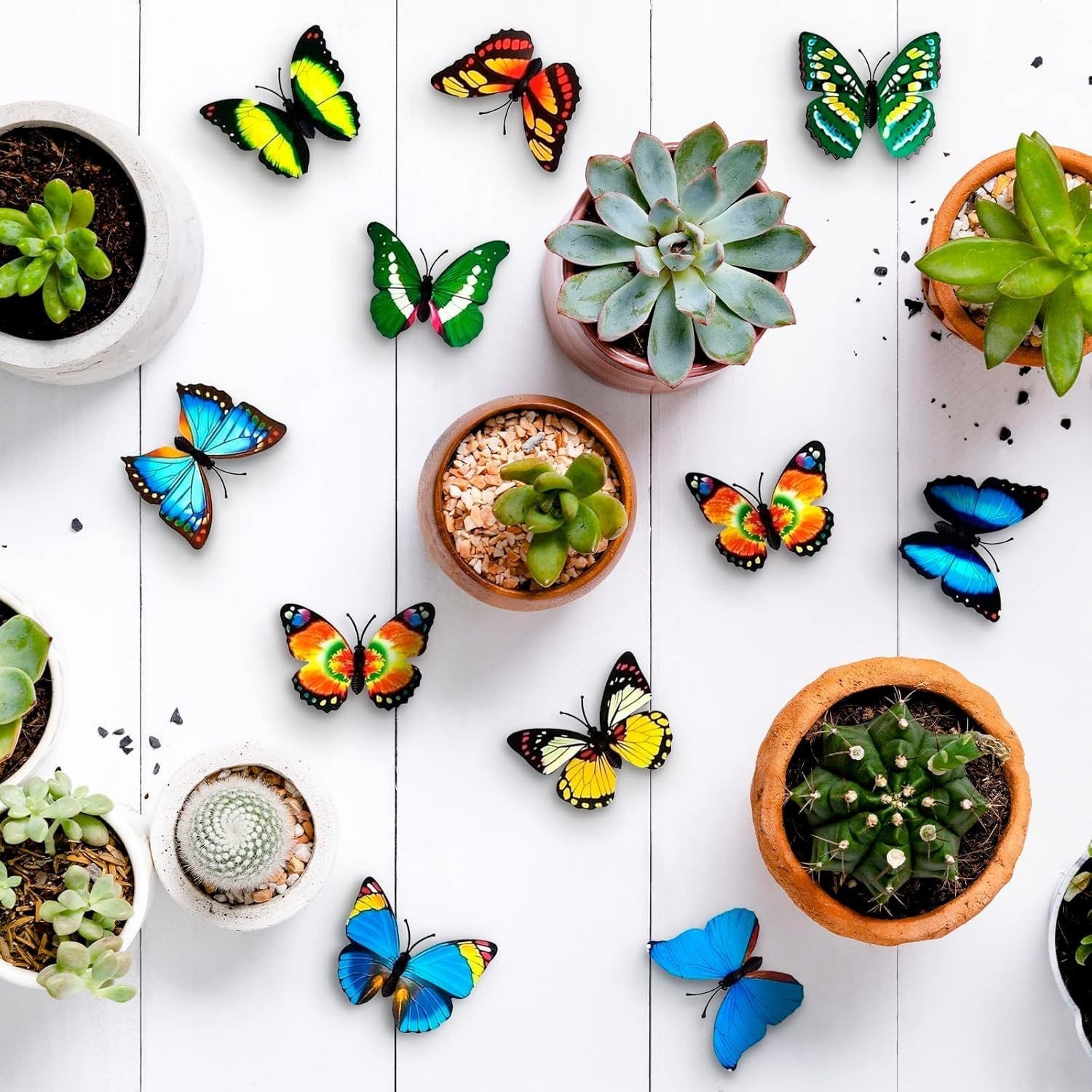 Refrigerator Butterfly Magnet Decoration Reusable