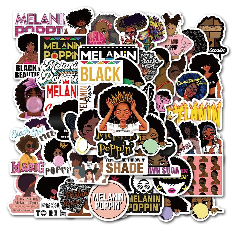 Motivational Black Girl Sticker