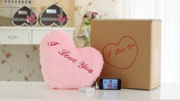 Love Glowing Music Pillow Plush Toy