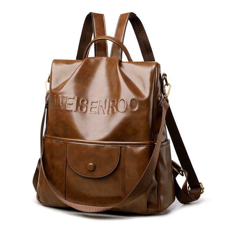 New Stylish Preppy-Style Versatile Casual Womens Backpack