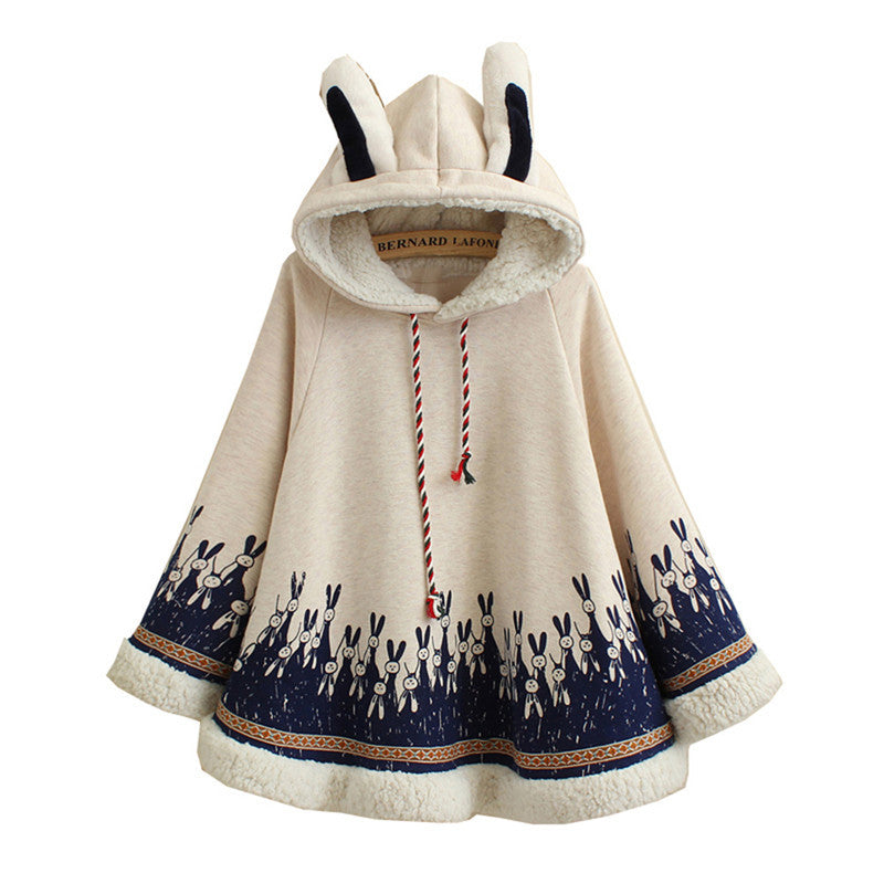 Rabbit and Velvet Cloak