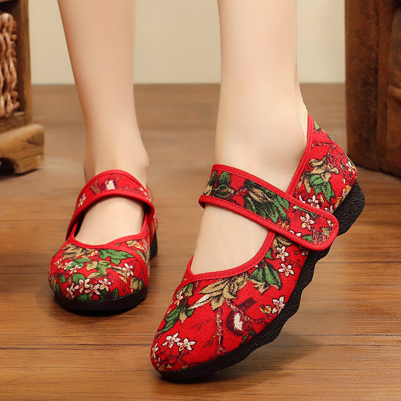 Soft Bottom Round Shoes