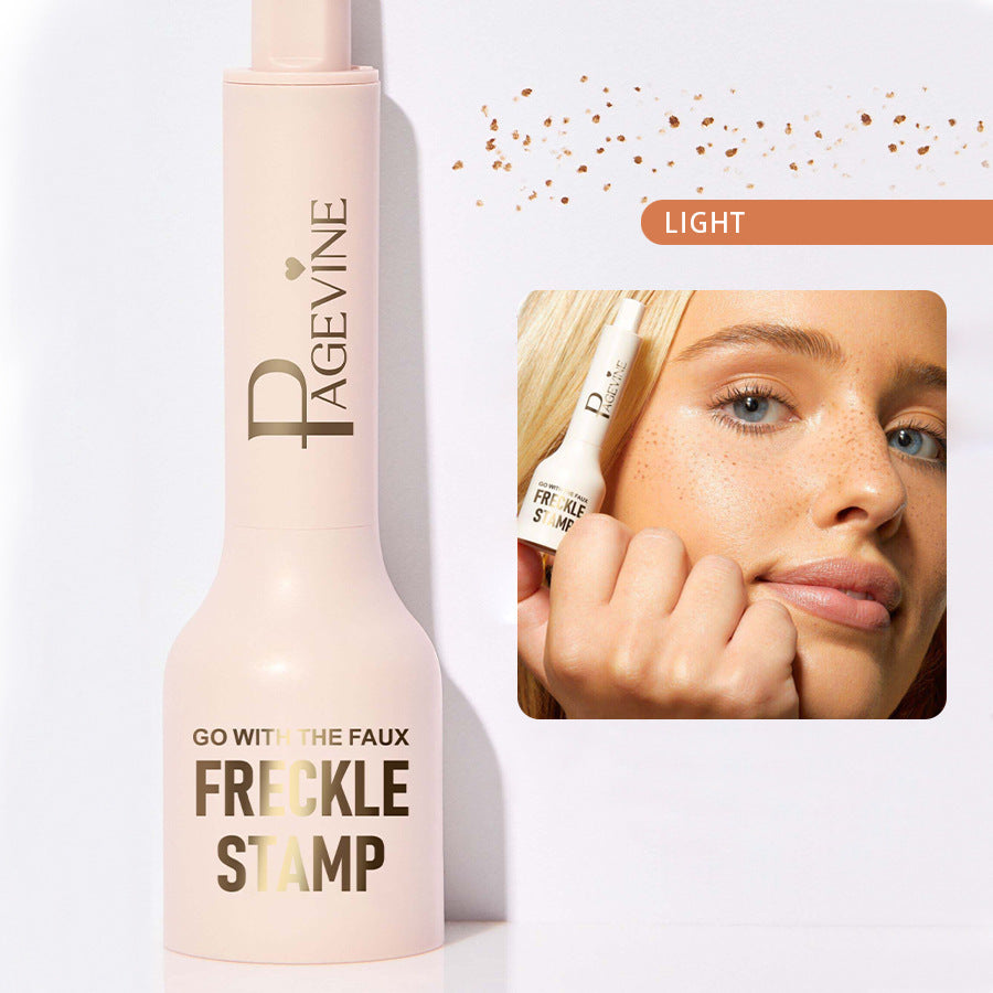 Five Point Freckle Stamp Pen Liquid Air Cushion Natural-Look Lifelike Freckle Quick-Dry Dot Spot Mole Effortless Lasting Makeup