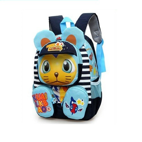 Cute Cartoon Image Of Bunny With Backpack