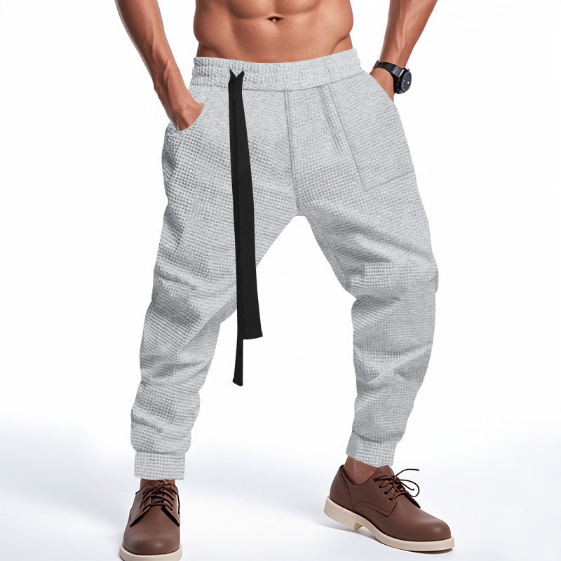 Men's Casual Pants Loose Ankle-Tied Trousers Fashion Mens Clothing Men Clothing Men Wears