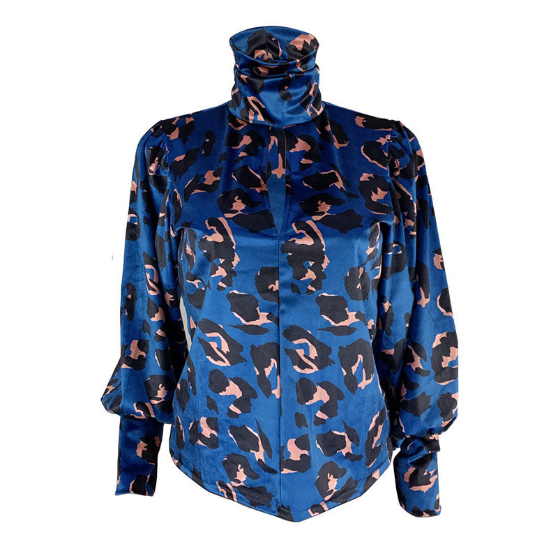 Gold Velvet Women's Top