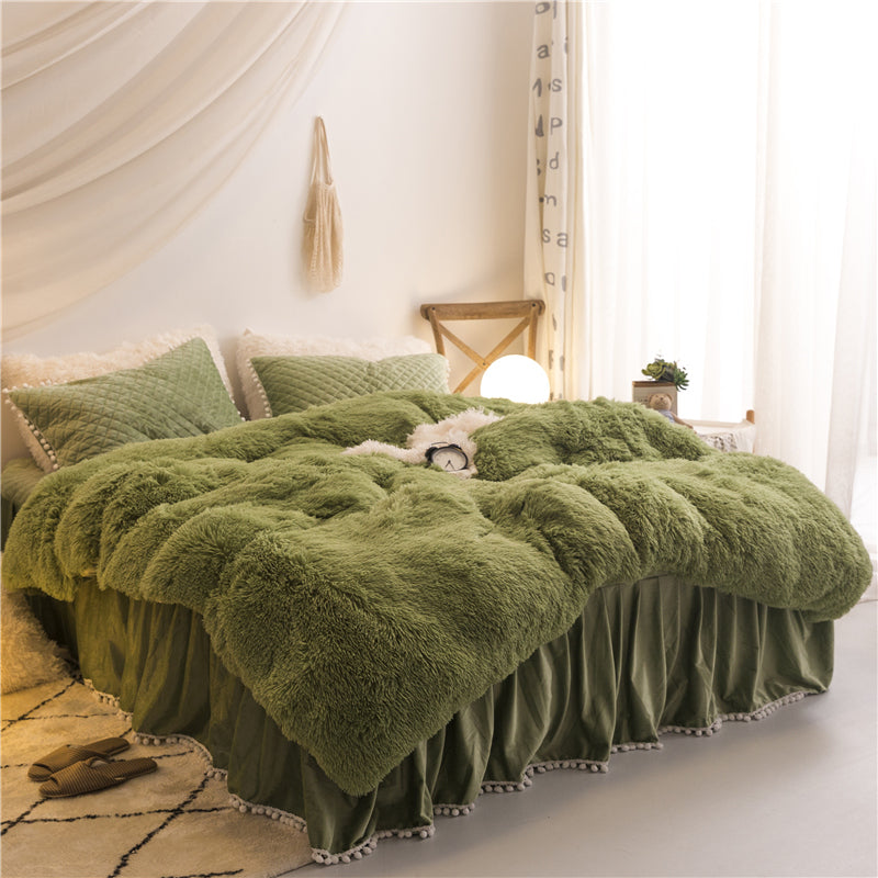 Korean Mink Soft & Warm Velvet Bedding