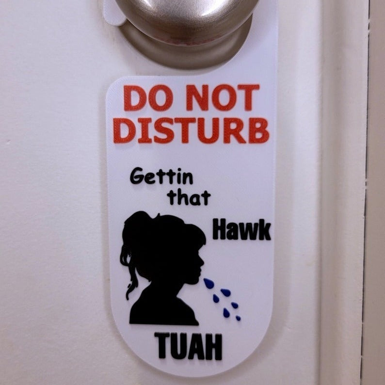 Do Not Disturb Door Plate Home