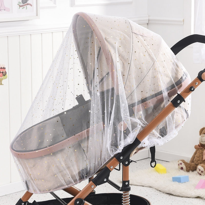 Infantile Mosquito Net Complete-Type Printing Stroller Mosquito Nets