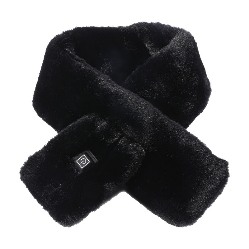 Heating Scarf USB Electric Heated Neck Wrap Heating Pad Pain Relief Three-Gear Temperature Control Neck Warmer For Women Men