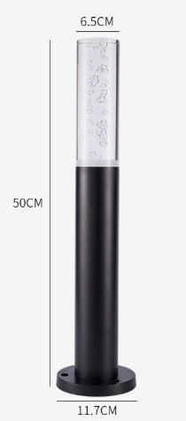 Outdoor Crystal Lawn Lamp Simple Crystal Bubble Light