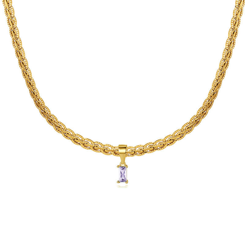 18k Genuine Gold Plated Angel Pendant Necklace