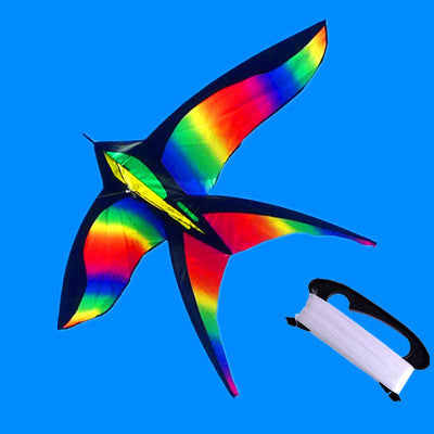 Creative Home Gradient Rainbow Swallow Kite