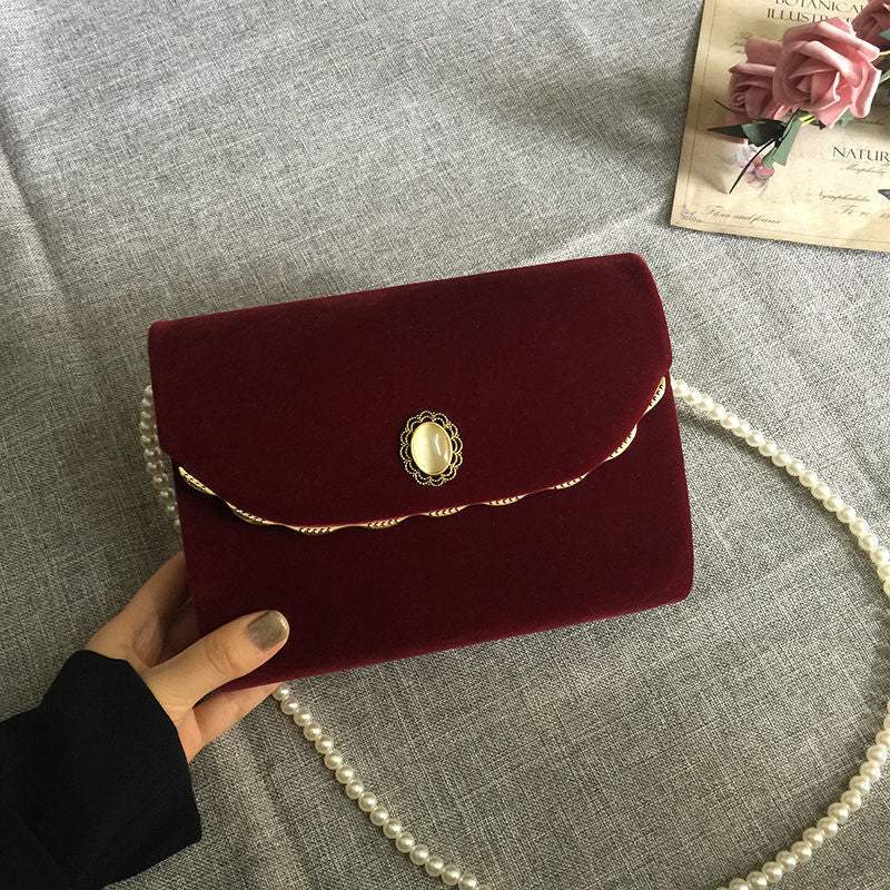 Velvet Ladies Dinner Messenger Bag