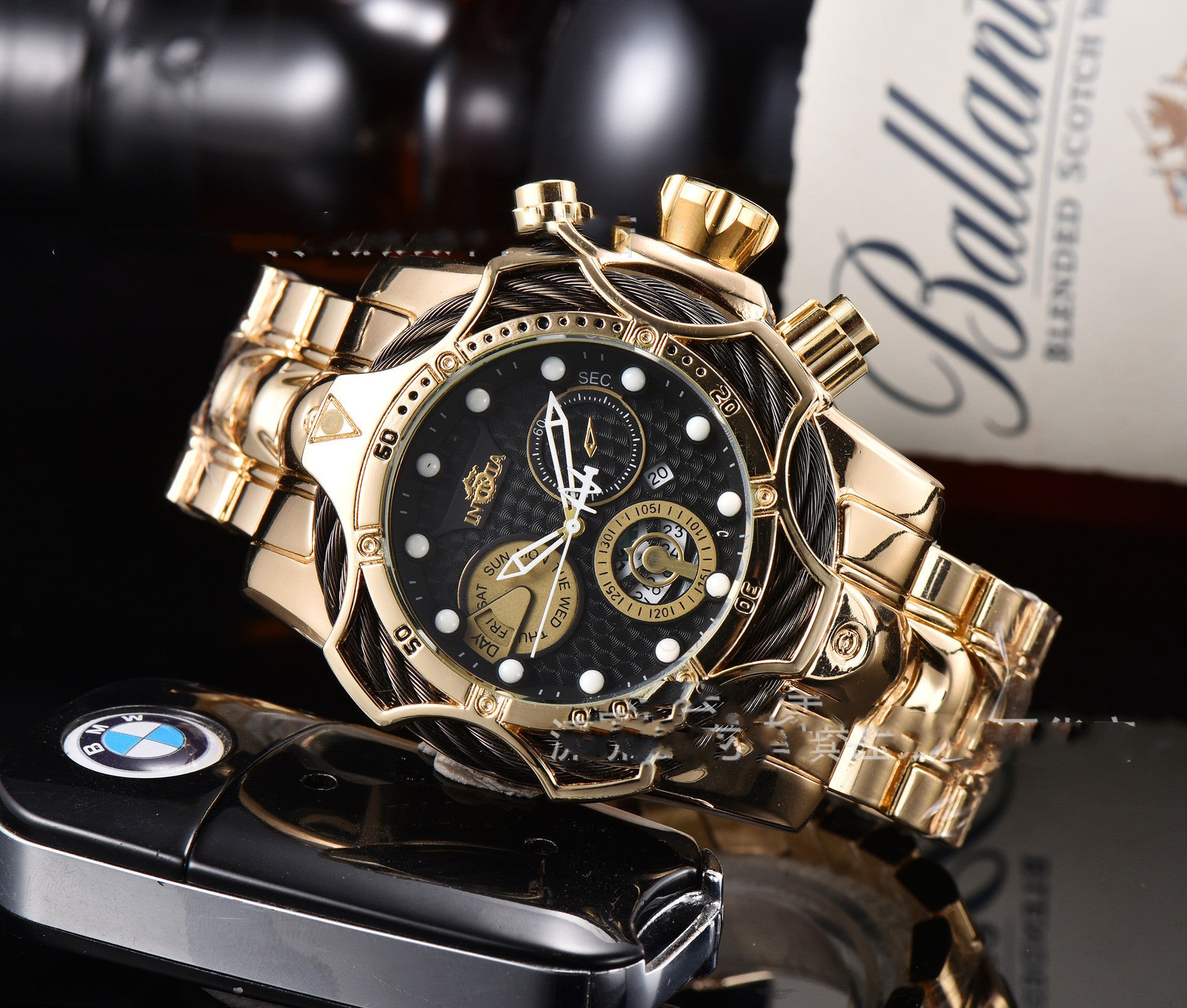 Invicta Large Plate Watch Clown Watch