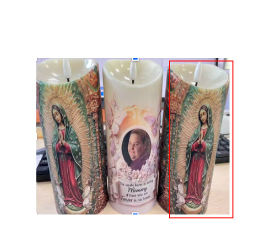 Plastic Candle-Light Keepsake With A Romantic Valentines Day Vibe