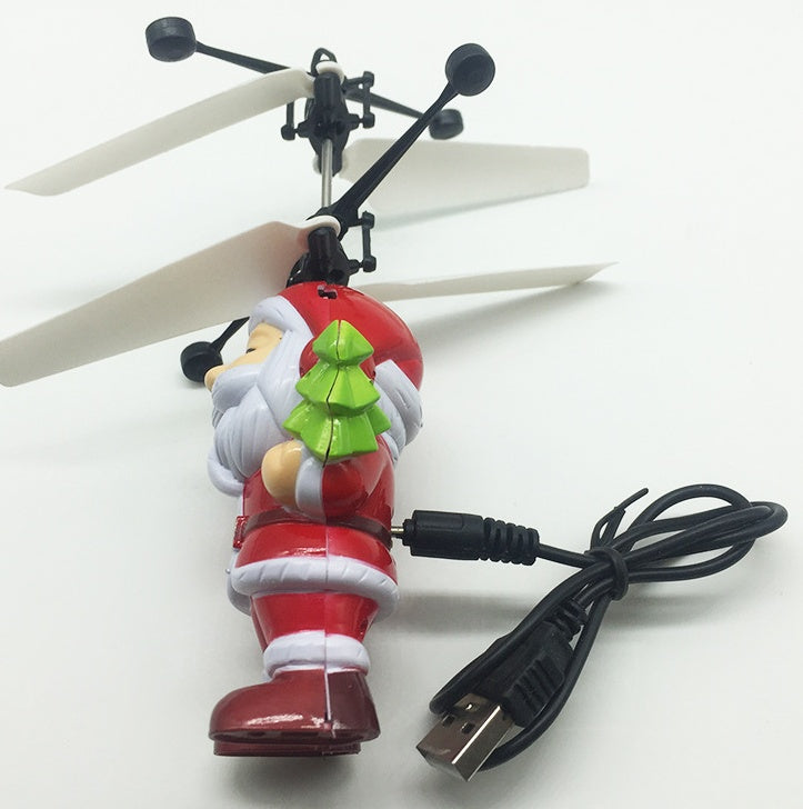 New Strange Children's Toys Inductive Santa Claus Remote Control Small Stall Toy Induction