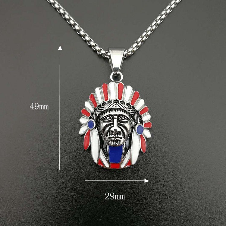Indian Chief Pendant