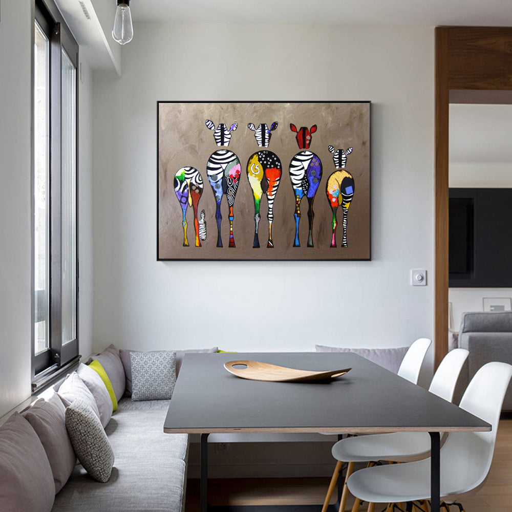 Zebra Decorative Painting
