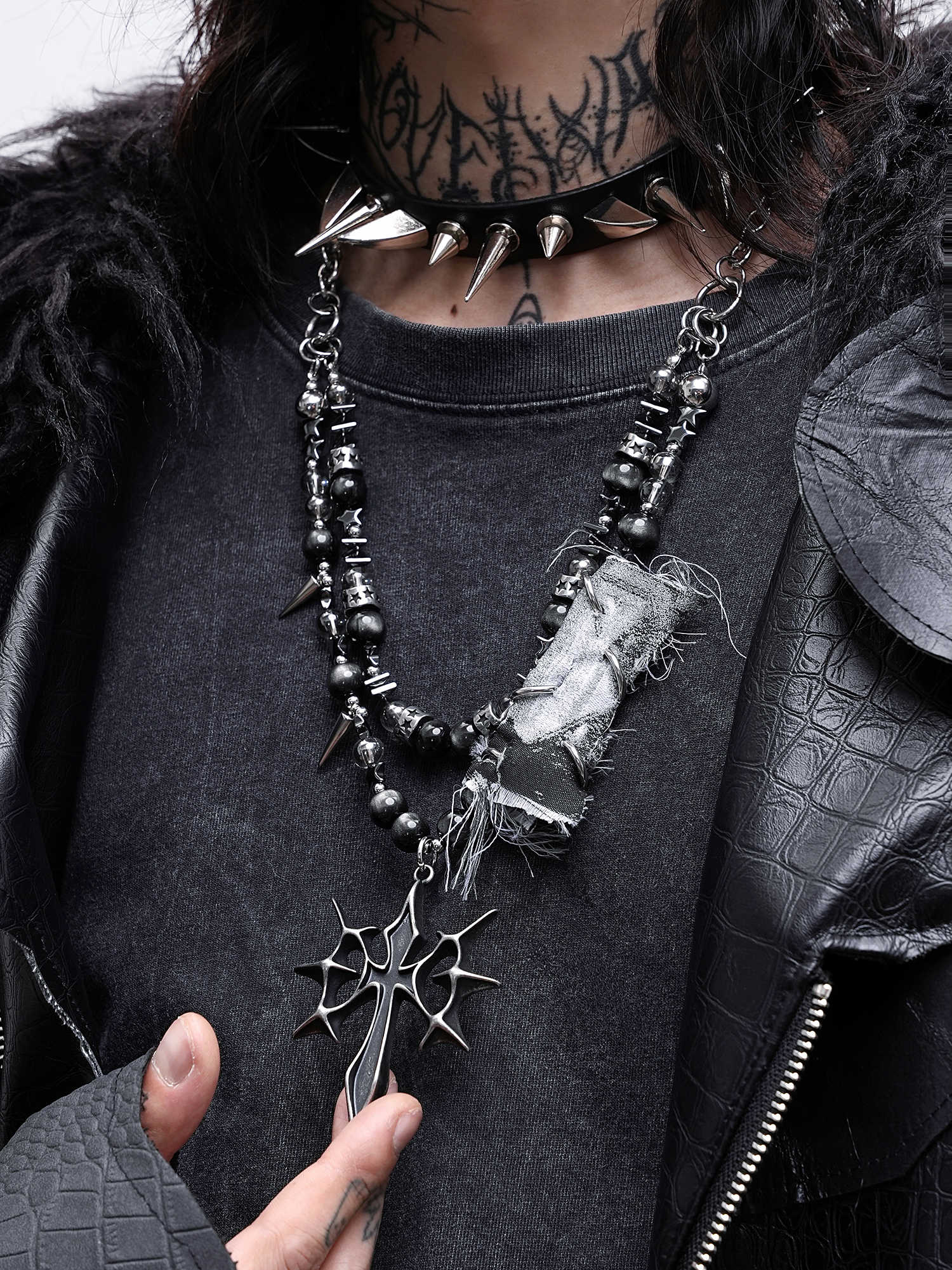 High-End Beaded Heavy-Duty Necklace