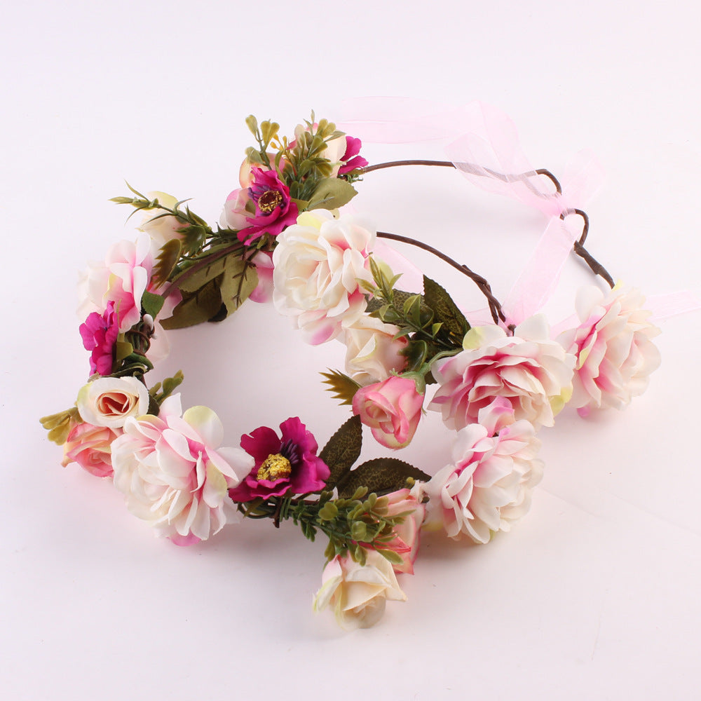 Seaside Vacation Wig Wreath