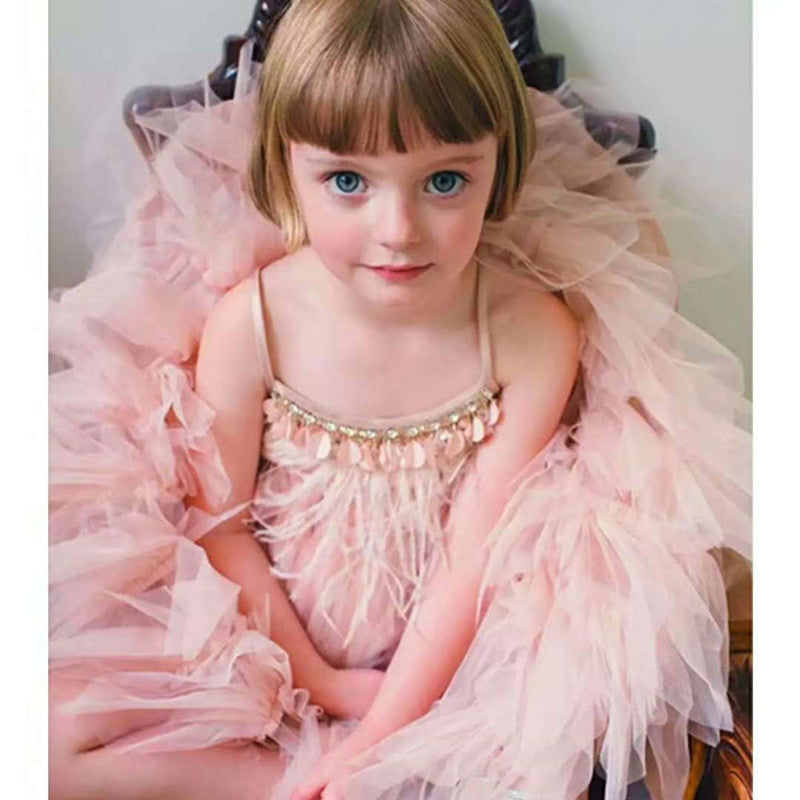 Feather Princess Dress
