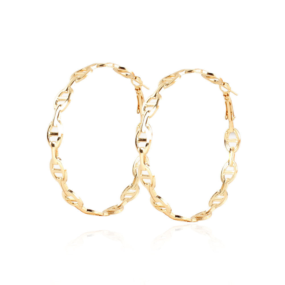 Hoop Earrings European And American Style Earrings Earrings