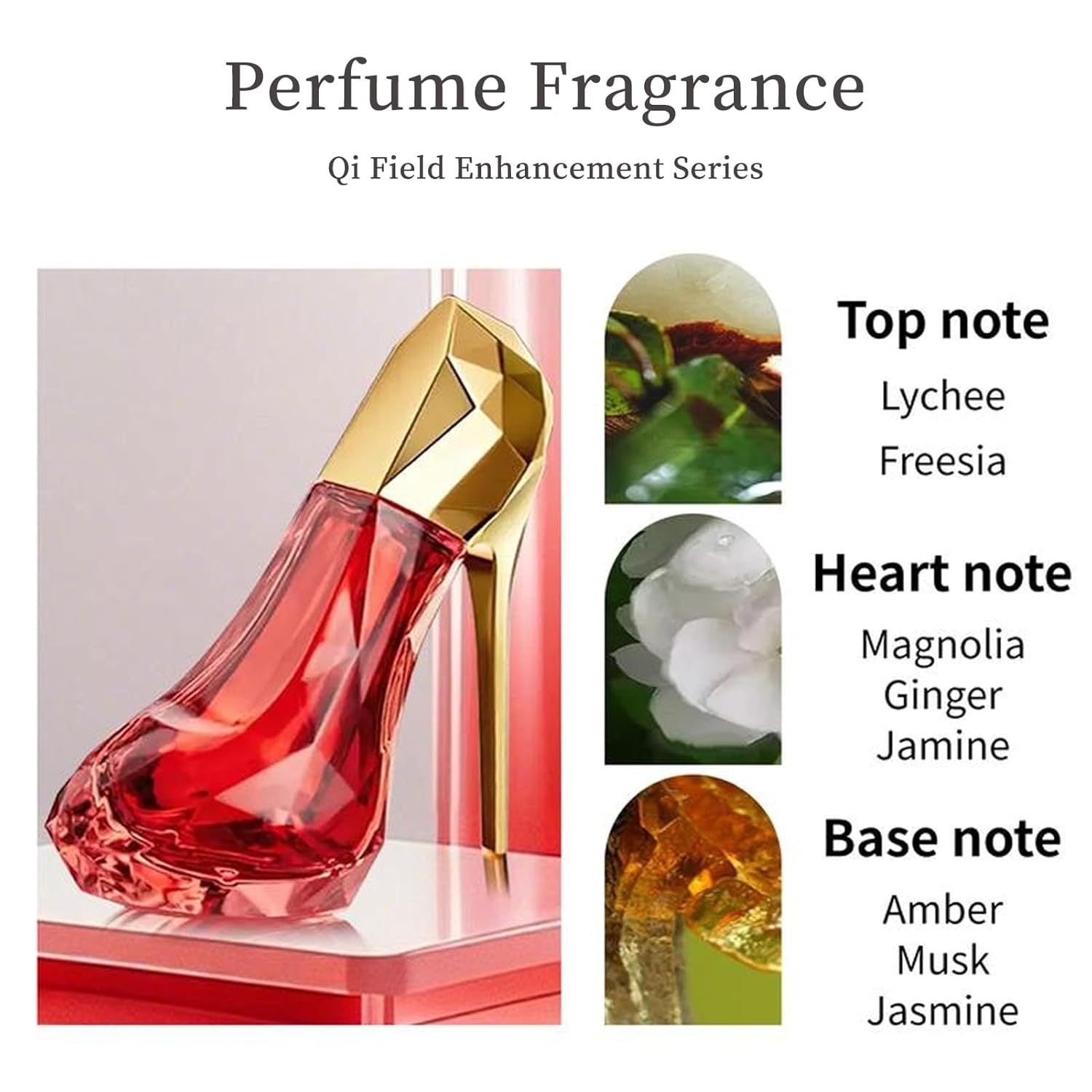 A Unique And Luxurious Red High-Heeled Shoe Design A Long-lasting Fragrance A Must-Have Perfume For Beauty Enthusiasts And A Special Gift For Women.