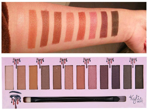 Kelly 12 Color Eyeshadow Kelly Eyeshadow Kelly Matte Eyeshadow