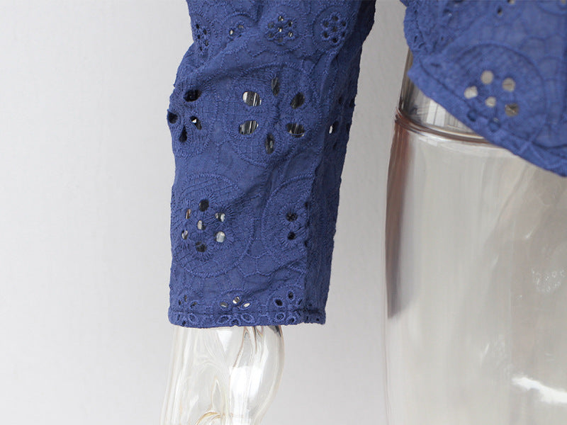 Hollow Versatile Blouse