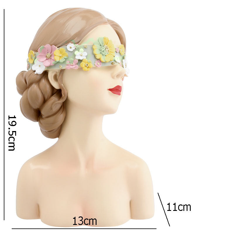 Creative Flower Girl Heart Decoration Home Living Room Coffee Table