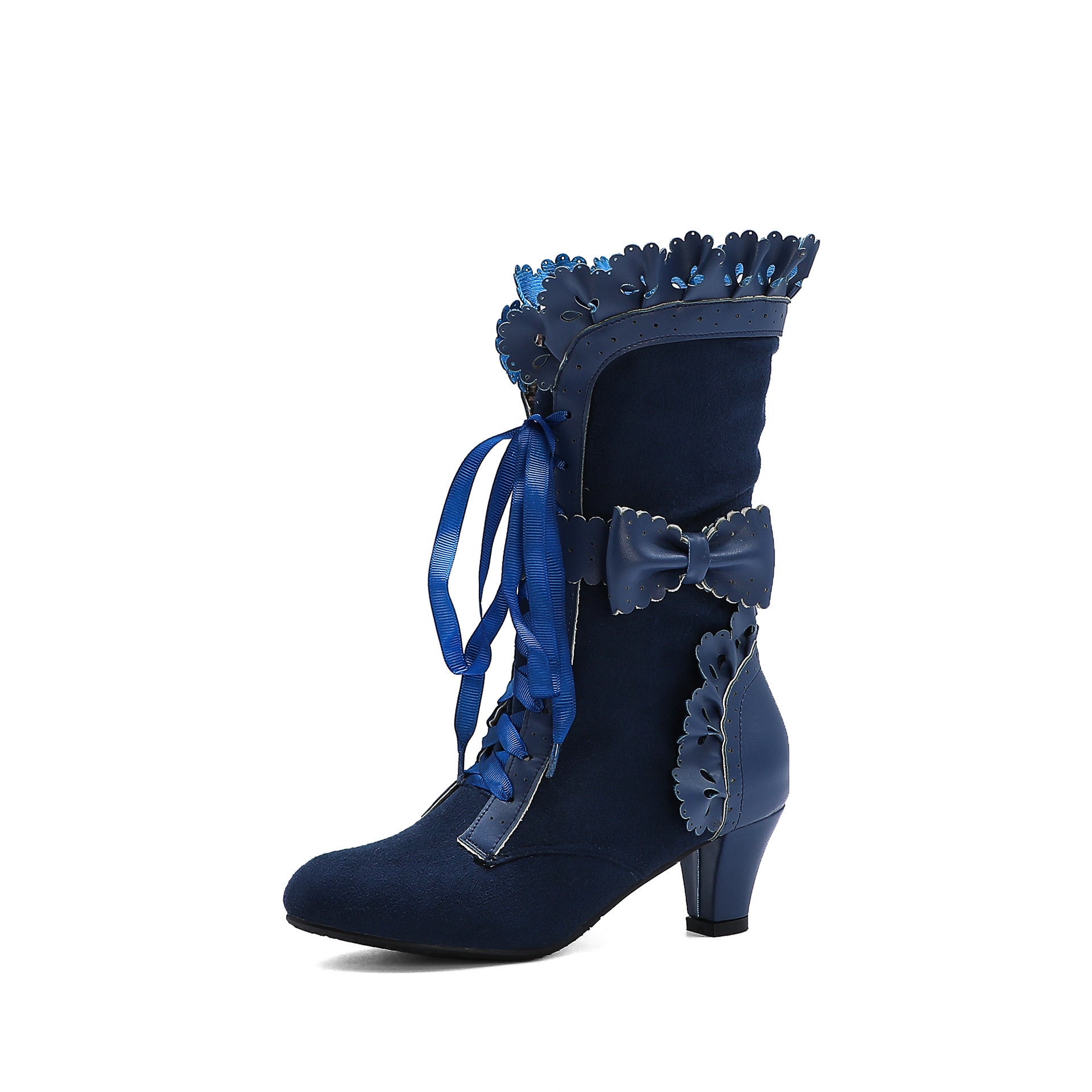 Lace High Heels with Lace