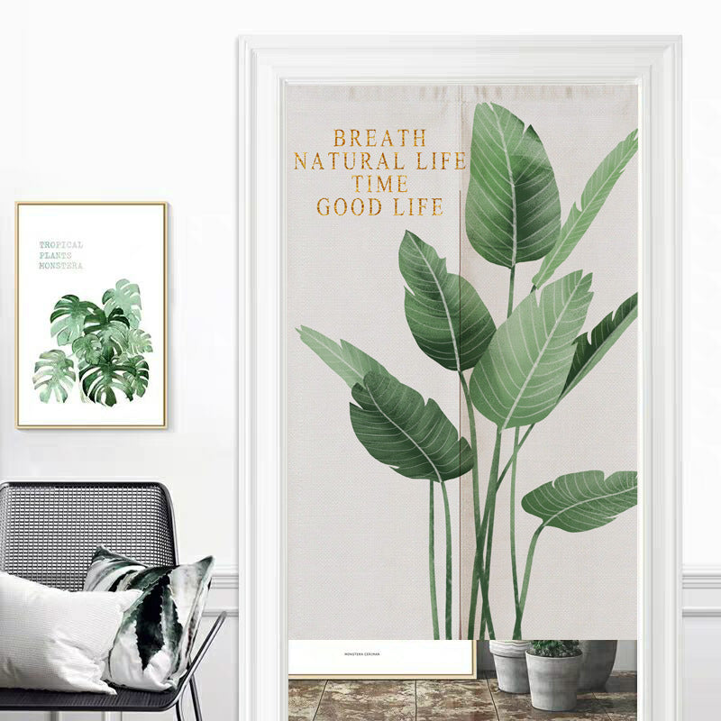 Household Non-Perforated Anti-Mosquito Printing Curtain