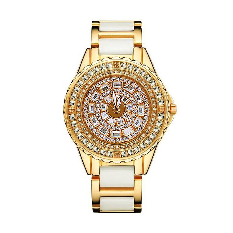 Fashion Full Of Diamond Women Watch Bracelet Full Of Diamond Women