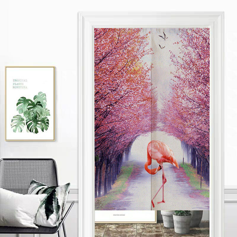 Household Non-Perforated Anti-Mosquito Printing Curtain