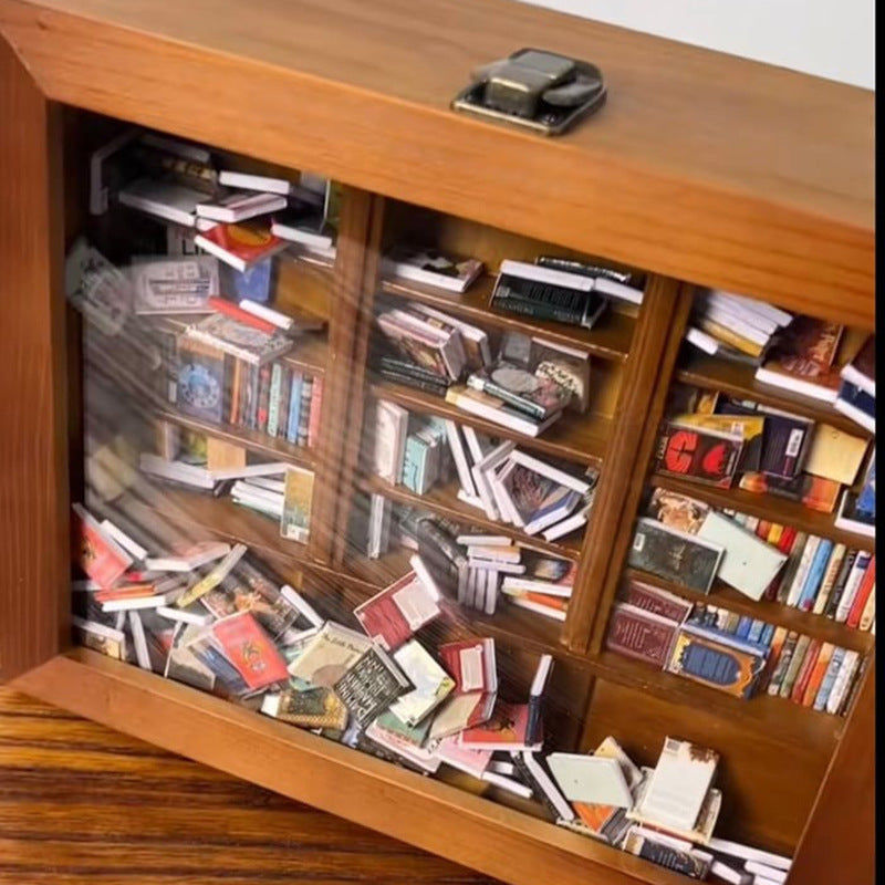 Creative Anti-Anxiety Bookshelf Small Ornaments Decompression Gift