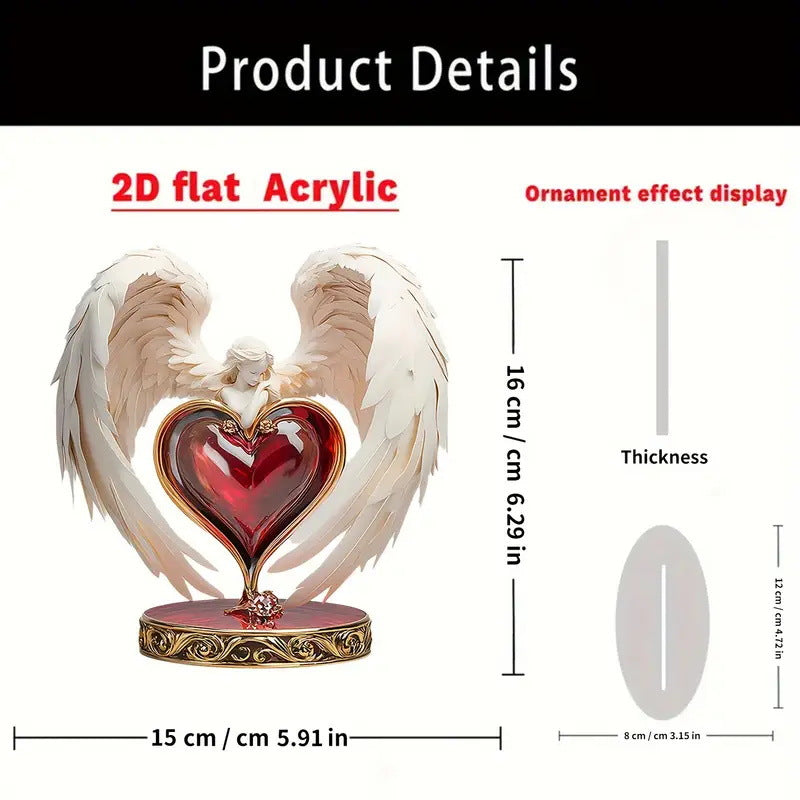 Acrylic Standing Sign Decoration Customized Crafts Give