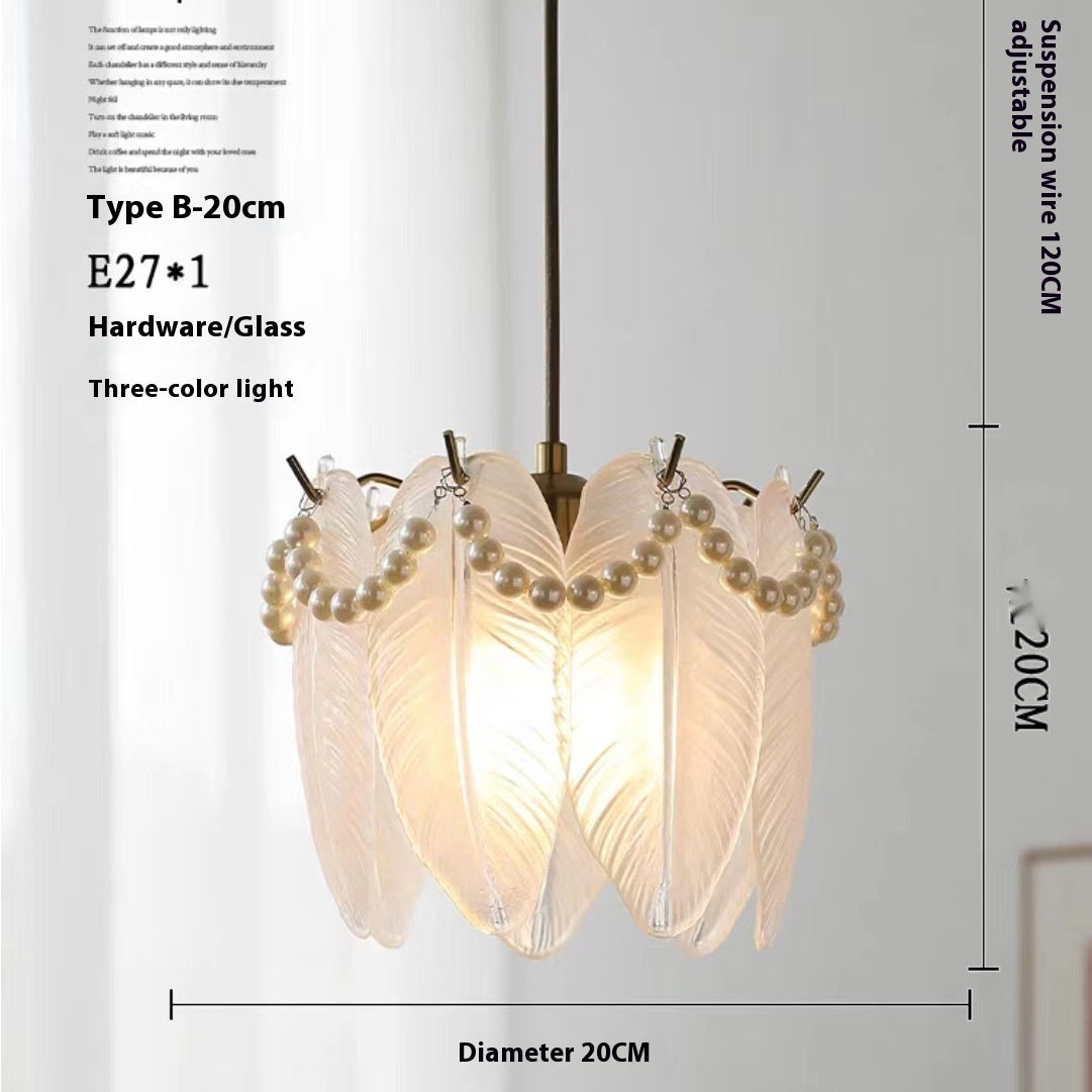 French Entry Lux Single-Head Droplight Aisle Light Modern Simplicity