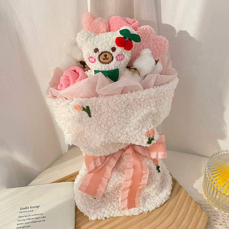 Lovely Children Doll Bouquet Birthday Gift