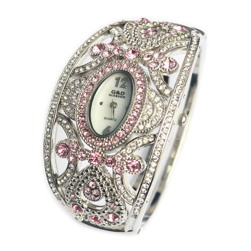 Ladies Non-Mechanical Diamond Bracelet Quartz Watch