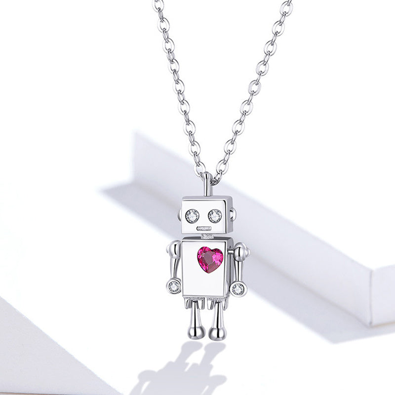 Robot Love Necklace