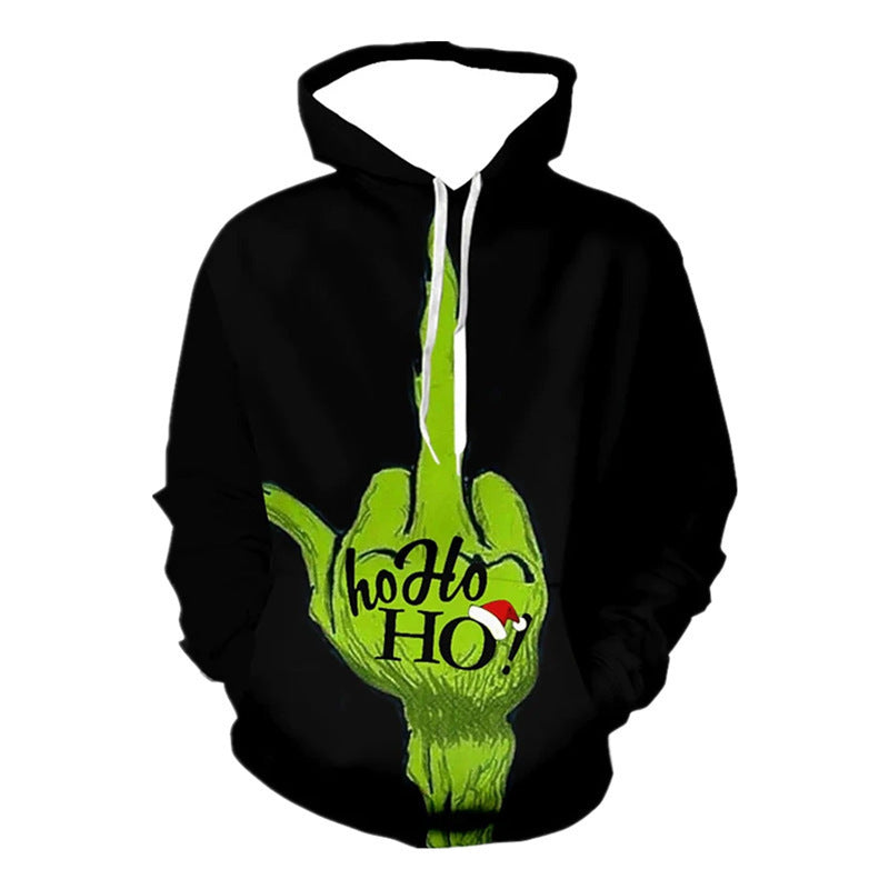 Santa Claus 3d Printed Hoodie