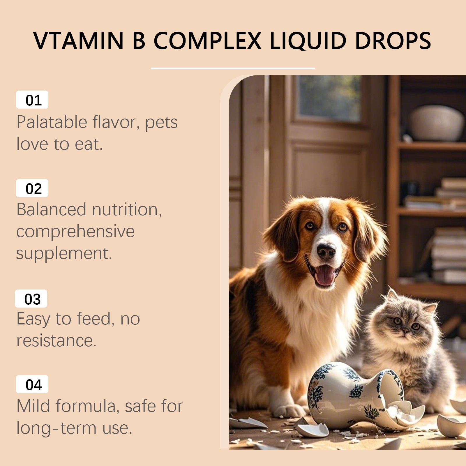 Pet Vitamin B Complex Drops
